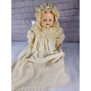 VINTAGE 1985 ANNIVERSARY HORSMAN  DOLL 18" Eyes Close Excellent Condition